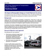 The Impact of Demographic Changes on Transit Patterns in New Jersey