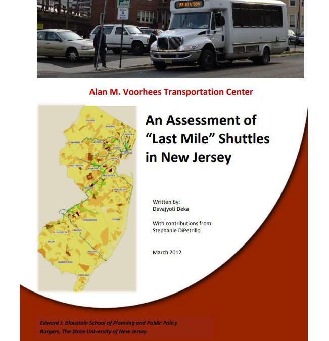 An Assessment of “Last Mile” Shuttles in New Jersey