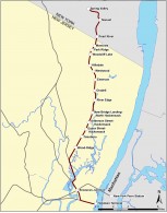 Pascack Line Map