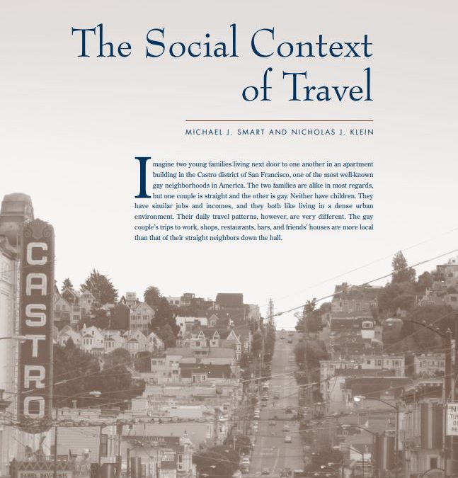 The Social Context of Travel