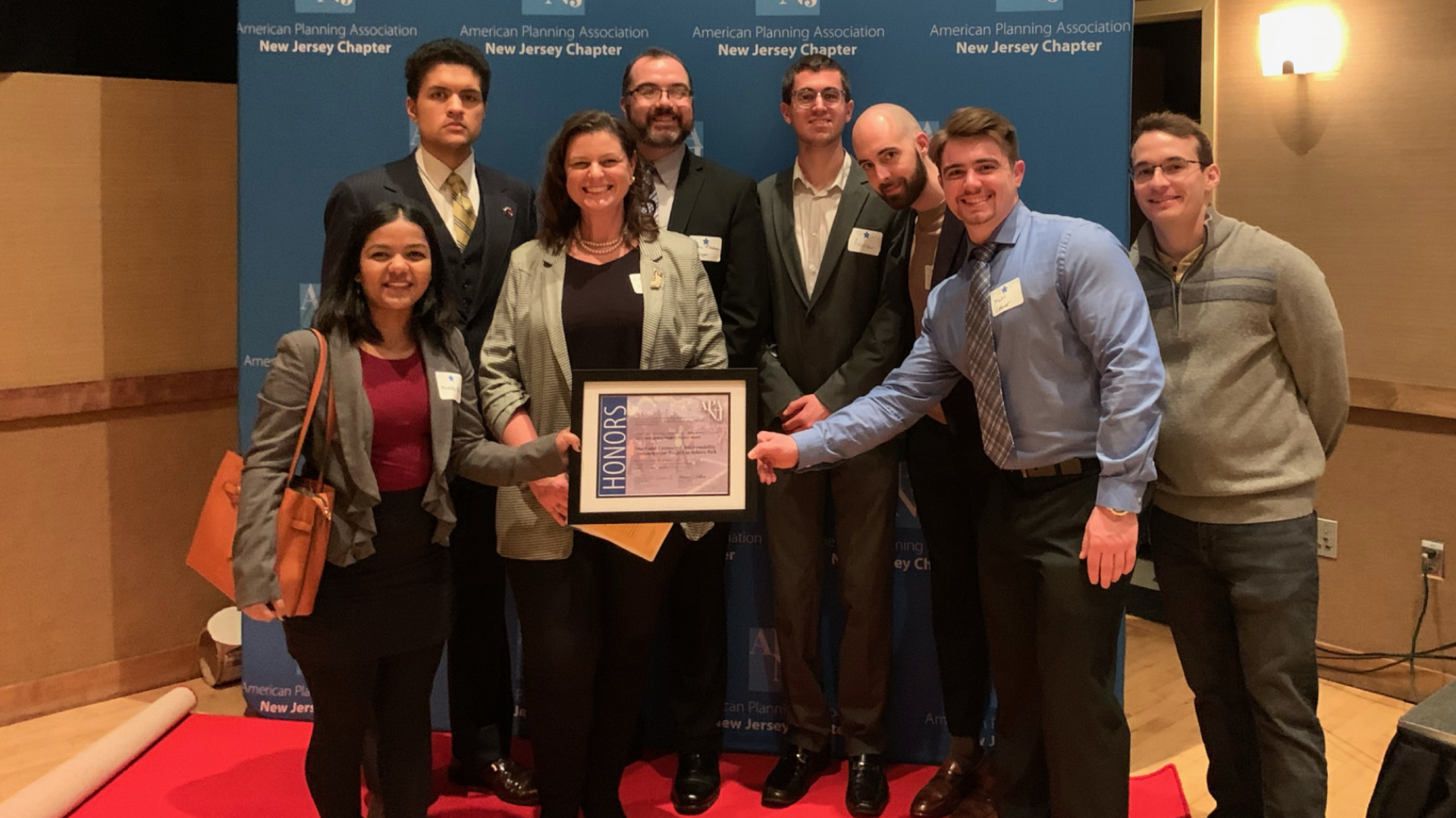 Spring 2022 Micromobility Graduate Studio is Recipient of APA-NJ Outstanding Student Project Award