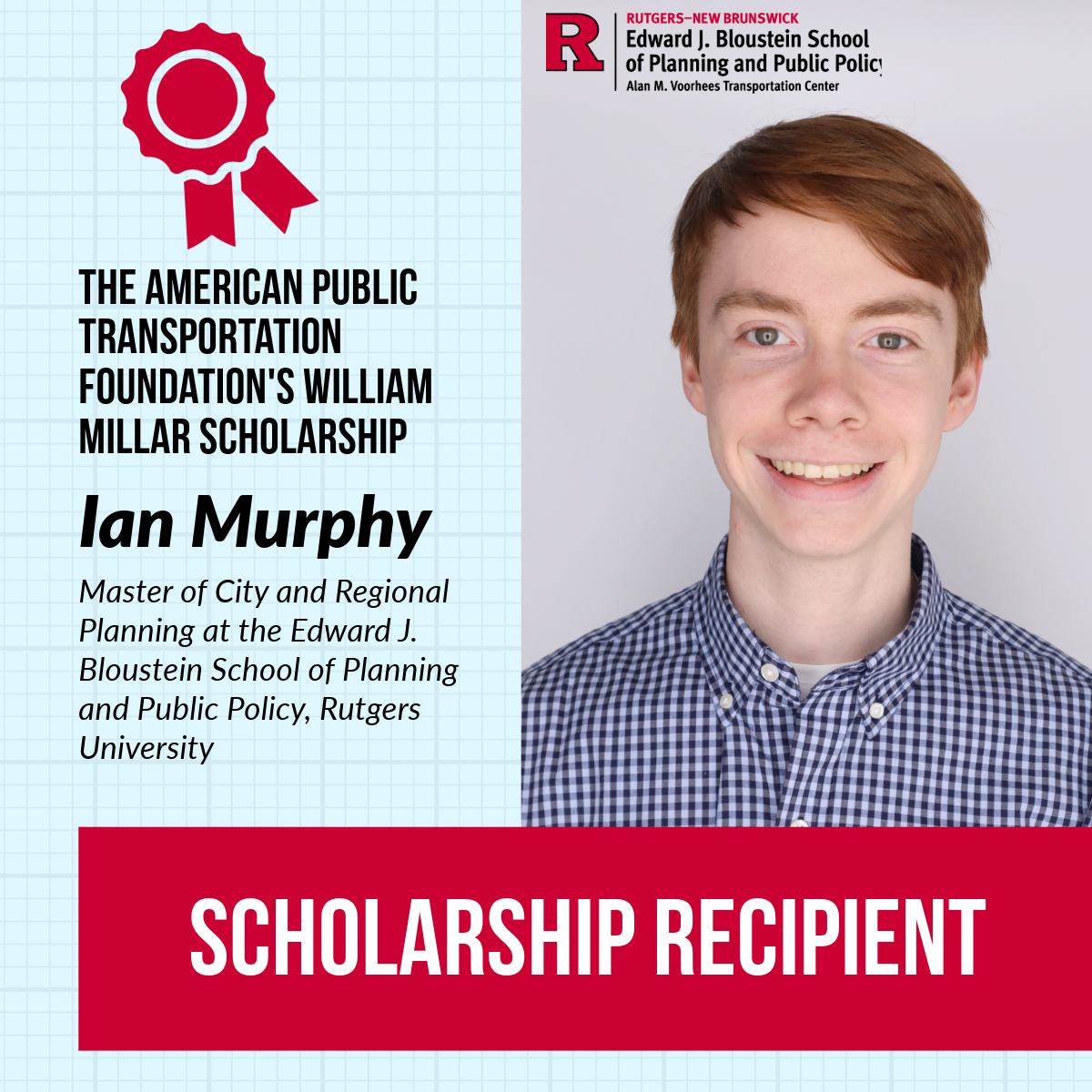 APTA scholarship recipient Ian Murphy