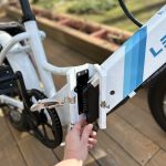 e-bike, closeup